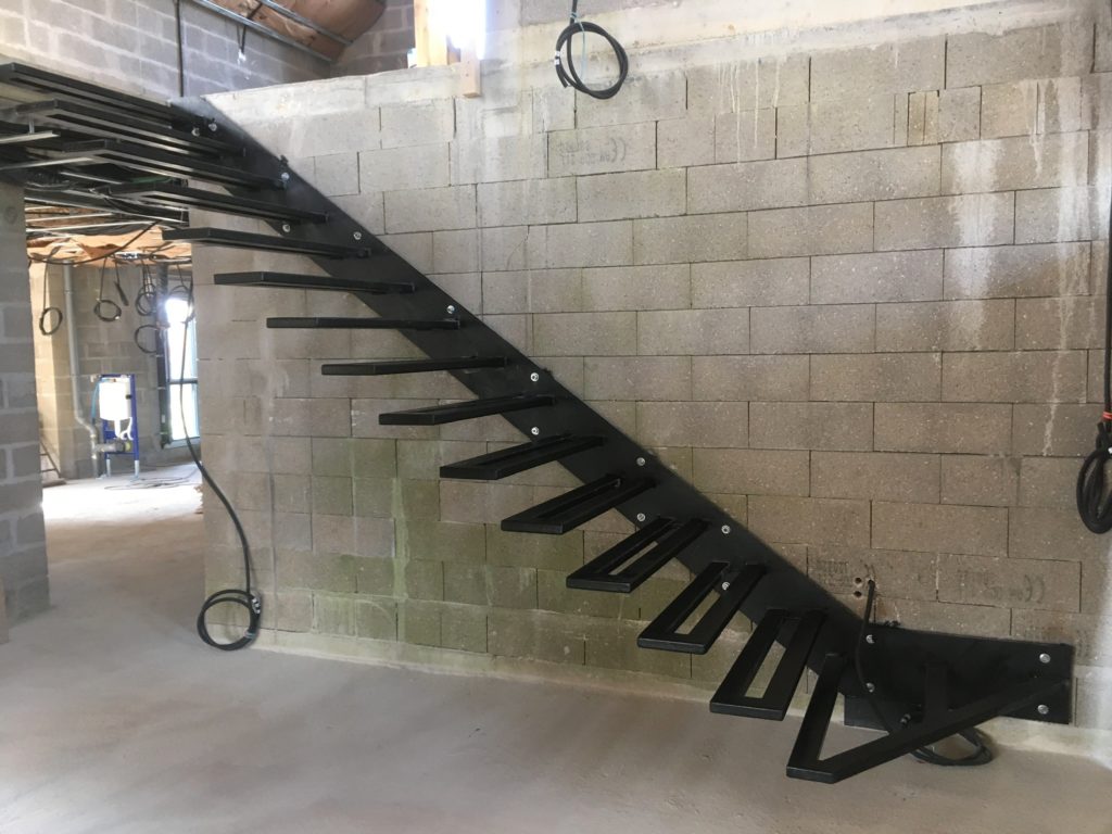 Fabrication d'escaliers en acier par Autrefer 76 (Normandie)